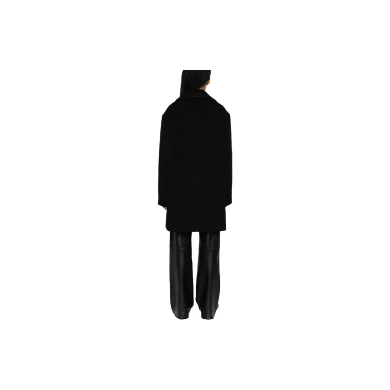 JIL SANDER Single-breasted Wool-blend Coat-2