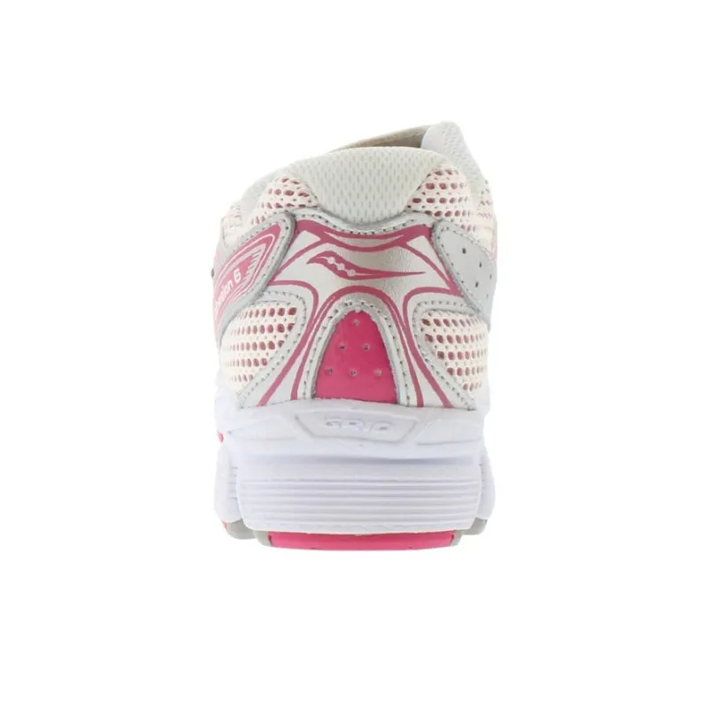 Saucony Cohsn 6 Slip Resistant Cushioning Wear Resistant Low Top Kids' Running Shoes Beige Red Teenagers-3