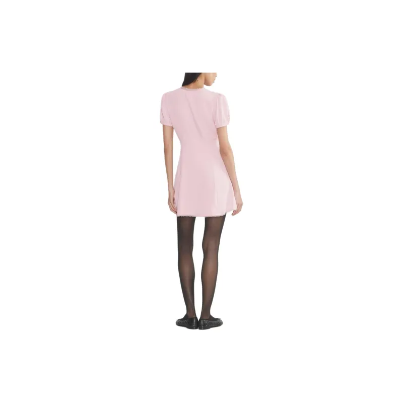 ARITZIA FW24 Sunday Best Mille Dress Short-Sleeved Dresses Women's Cupid Pink-3
