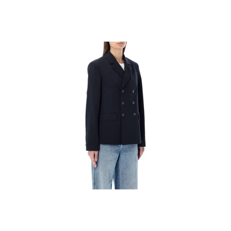 A.P.C Sally Double Breasted Tailored Blazer-3