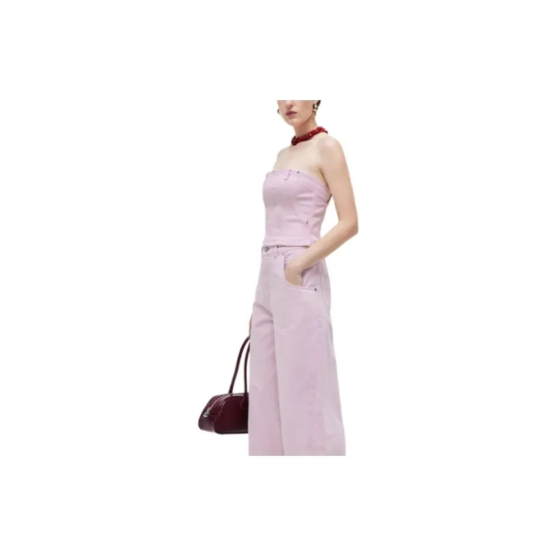 Roselingling Strapless Top Women's-7