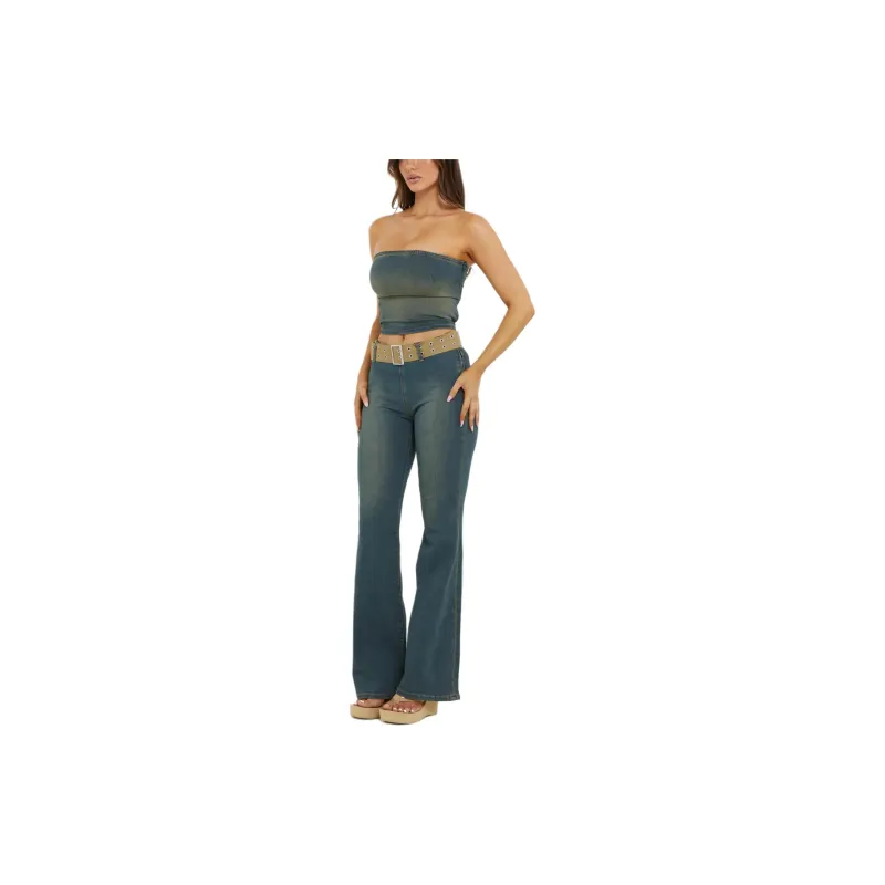 Tiger Mist ISABEL JEAN Jeans Women's Blue-3