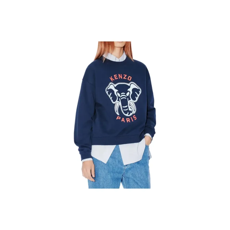 KENZO Sweatshirts Women's Blue-1