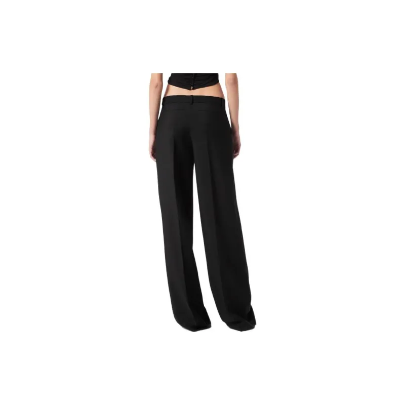 VERSACE Medusa Button High Waist Tailored Pants-3