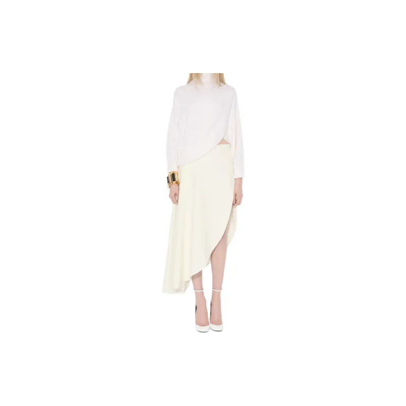 Alaia Asymmetrical Knit Jumper-2