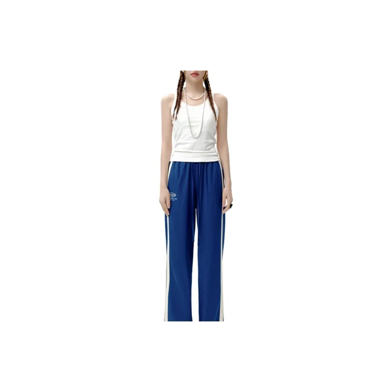 PP Knitted Sweatpants Women's Blue-2