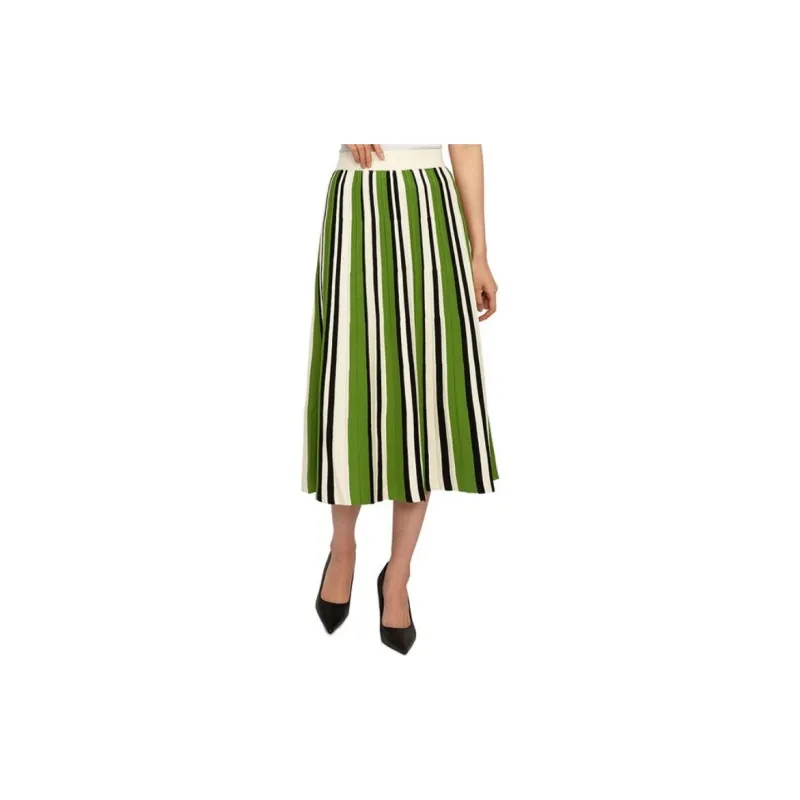 MaxMara Casual Long Skirt Women's Green-4