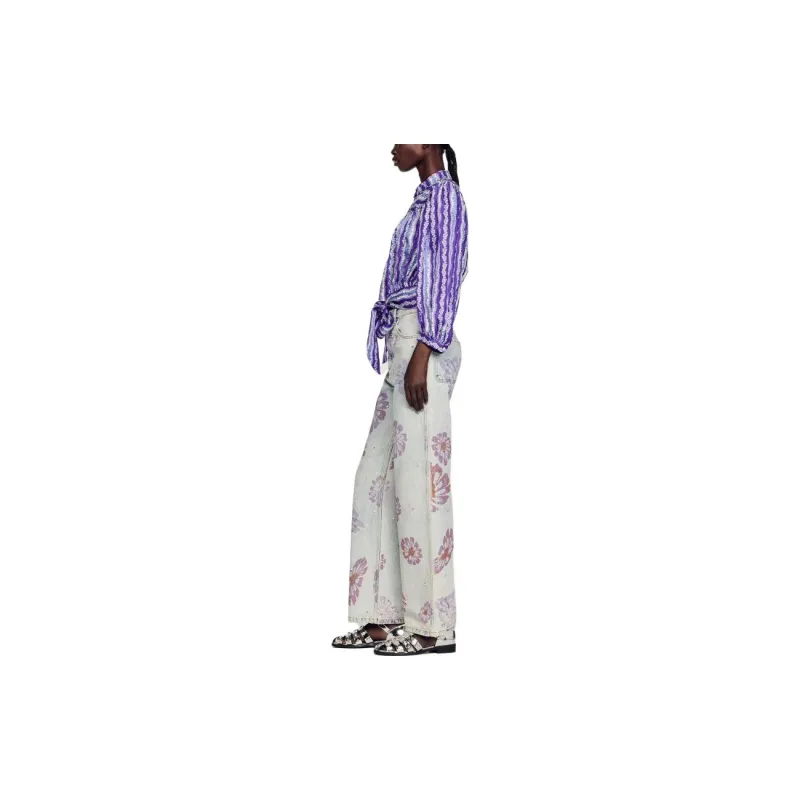 Sandro Shirts Women's Purple-3