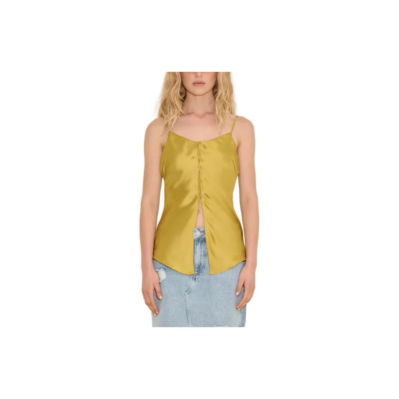 HOLZWEILER Camisole Women's Green-2