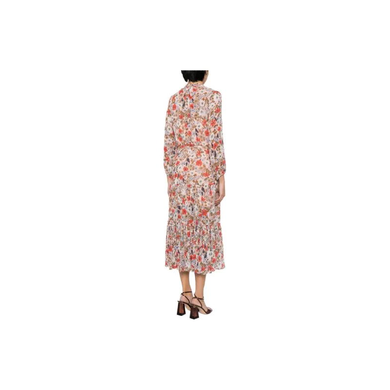 VERONICA BEARD Zovich Floral-print Dress-3