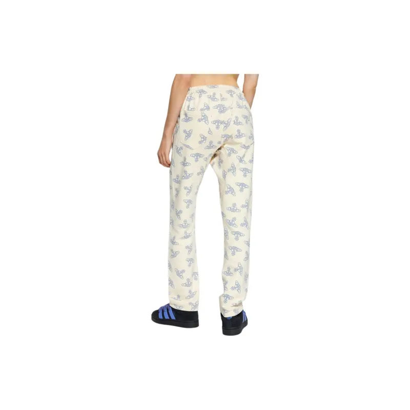 Vivienne Westwood All Over Logo Patterned Drawstring Pants-3