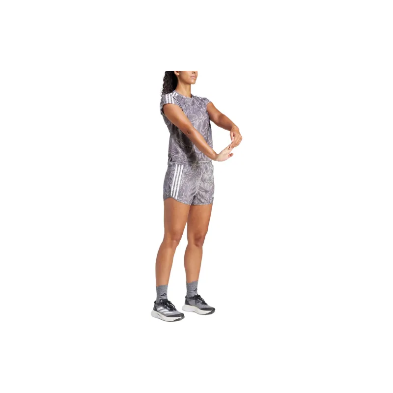 Adidas Free Shipping With AdiClub Own The Run Excite Allover Print Aeroready Shorts-2