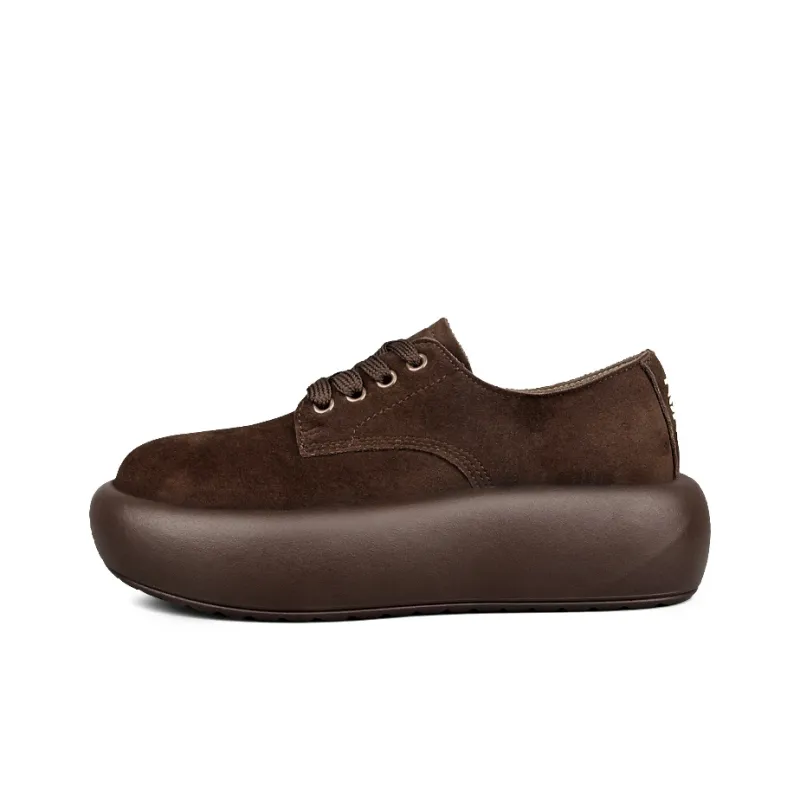 N6N8 Slip-Resistant Lightweight Height Increasing Low-Top Casual Shoes Women's-5