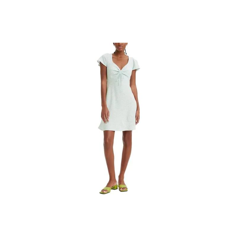 Levis Short-Sleeved Dresses Women's Yellow-2