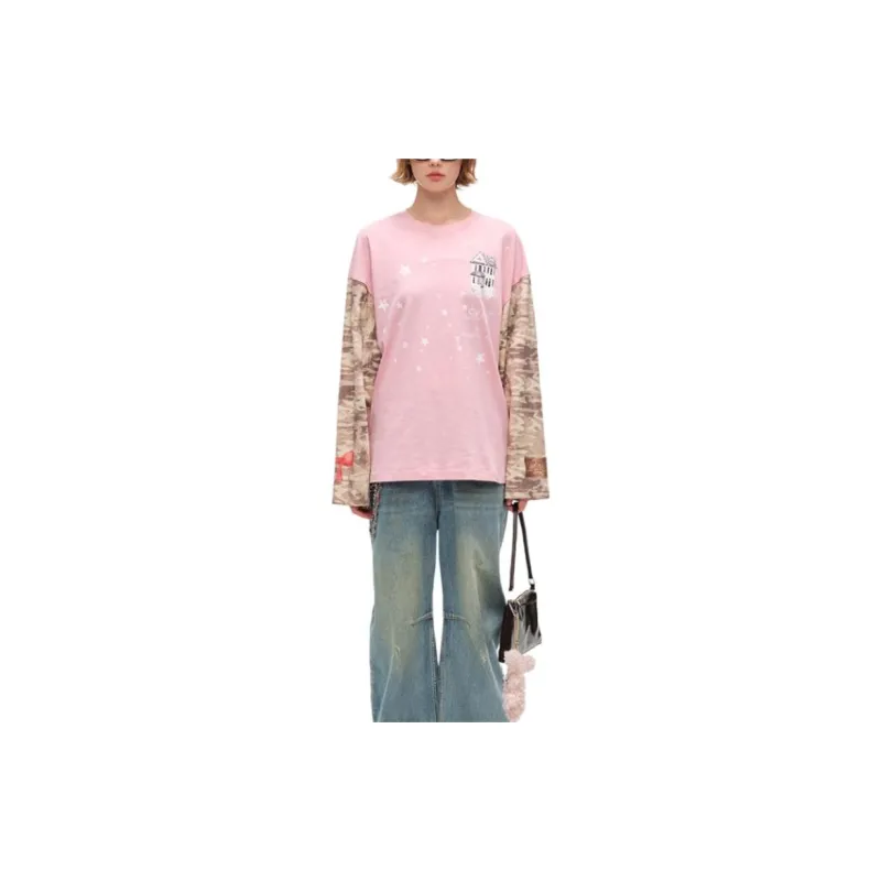 Alexia Sandra Drop Shoulder Sleeve T Shirt Unisex-5