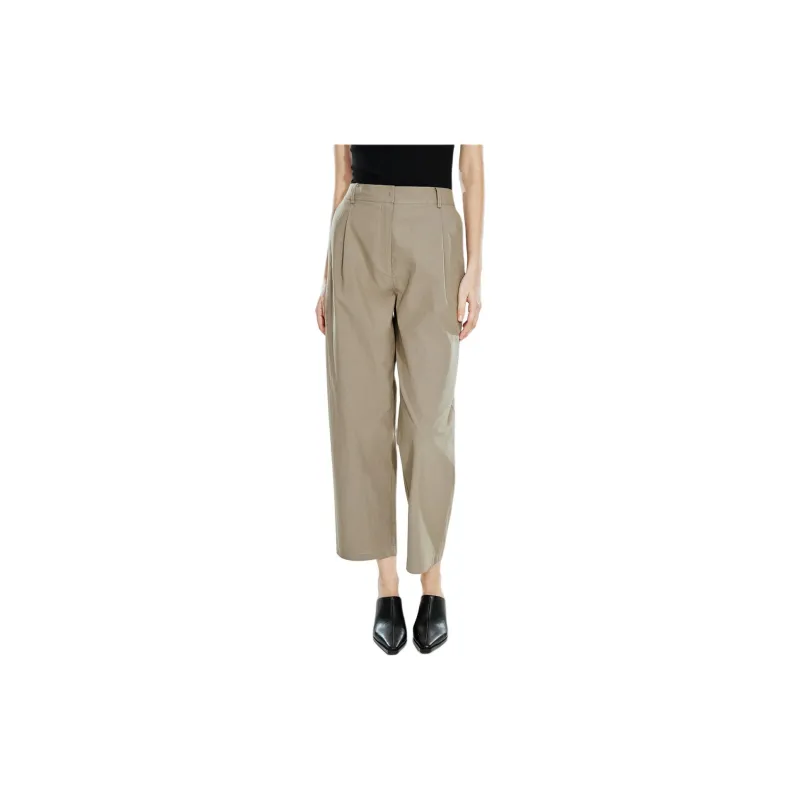 COVERINS Casual Pants Women's Gray Green-3