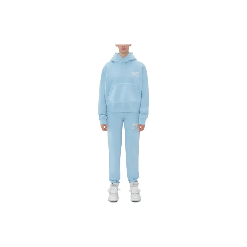 AMIRI 22 Hoodie 'Baby Blue'-1