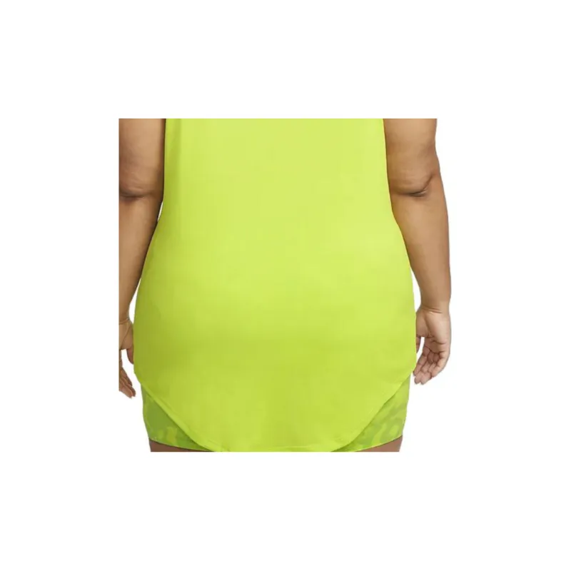Nike Tank Tops Women's Green Yellow-3