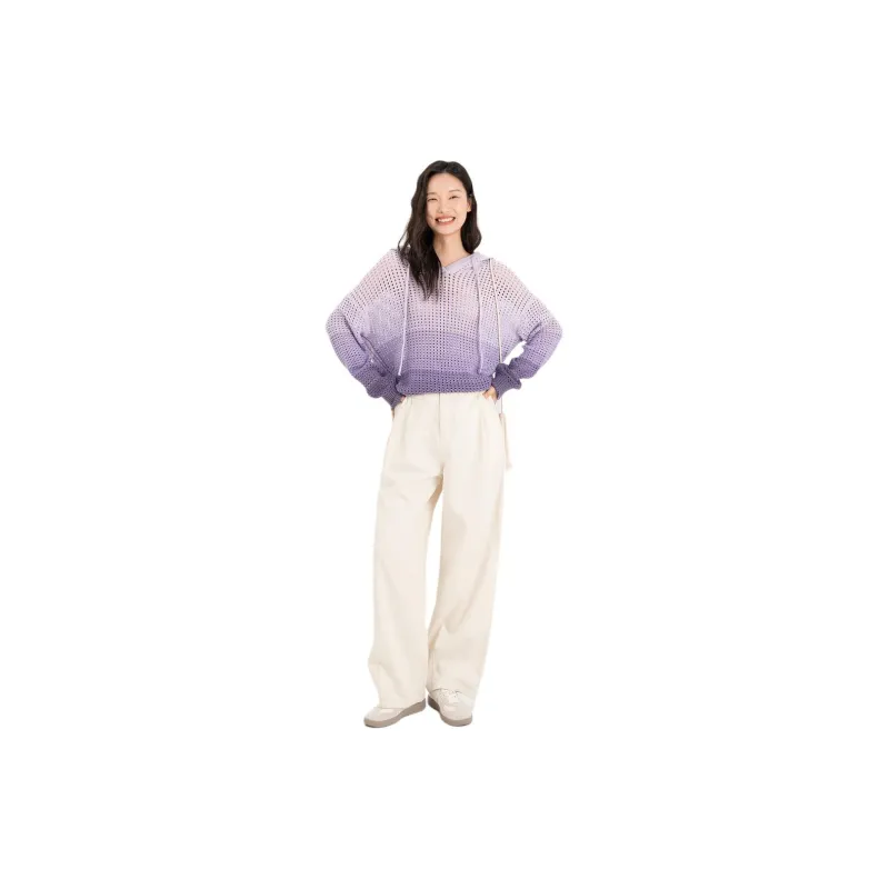 Fragment Sweater Women's Purple-4