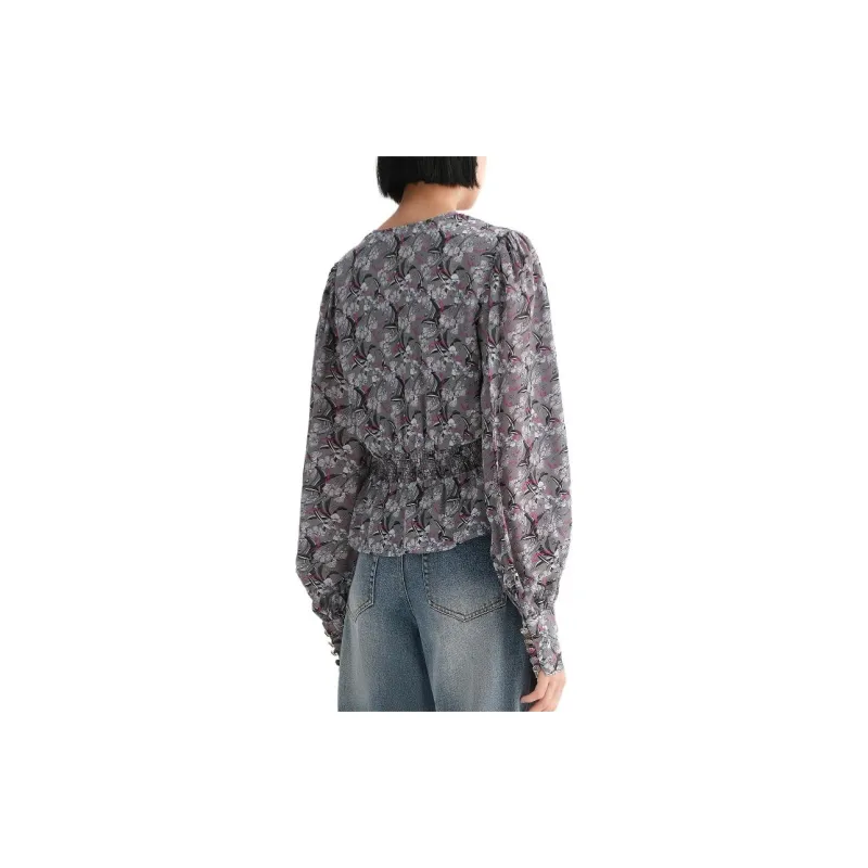 KARL LAGERFELD FW23 Shirt Women's Gray-4