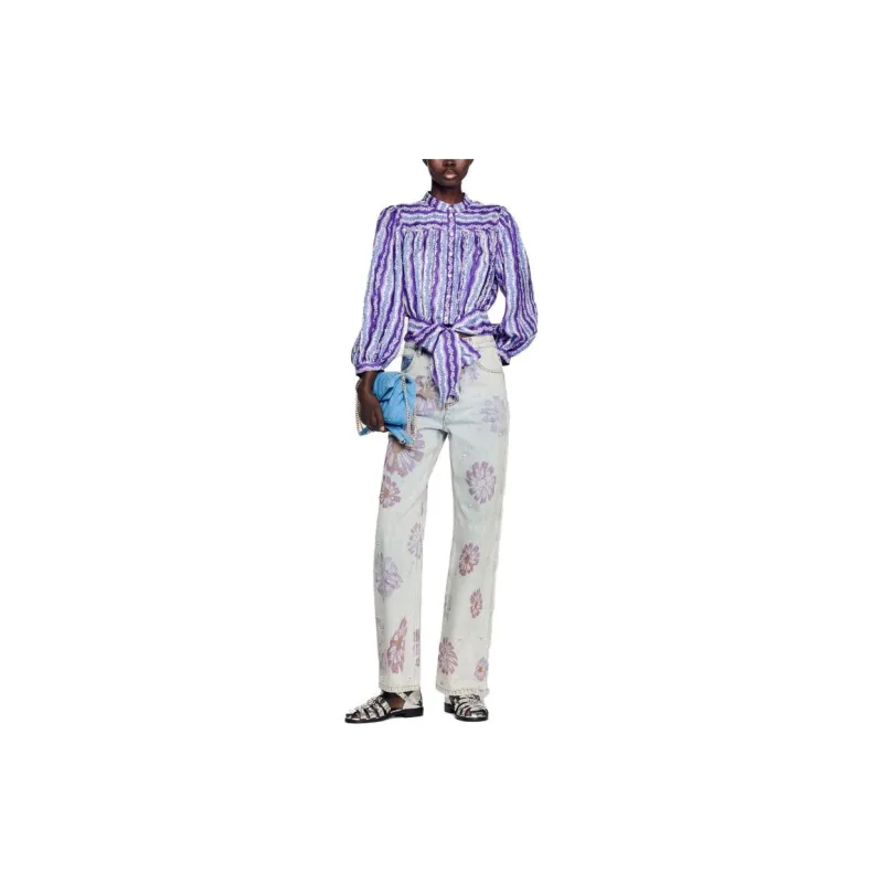 Sandro Shirts Women's Purple-1