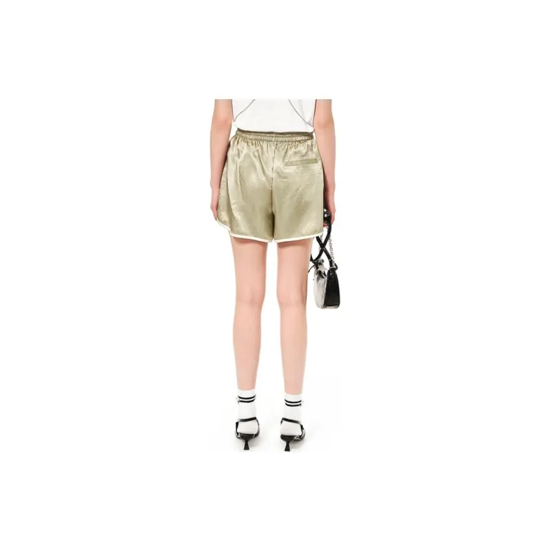 D'zzit Casual Shorts Women's Dark Green-2