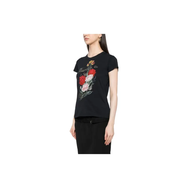 Camilla Floral-print Cotton T-shirt-1