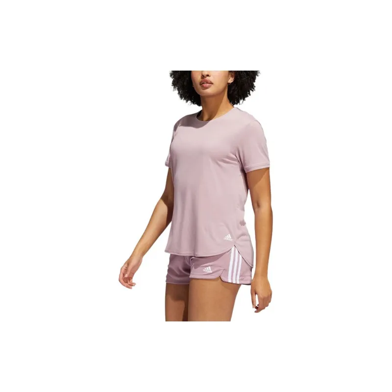 Adidas T Shirt Women's Magical Purple Pink-2