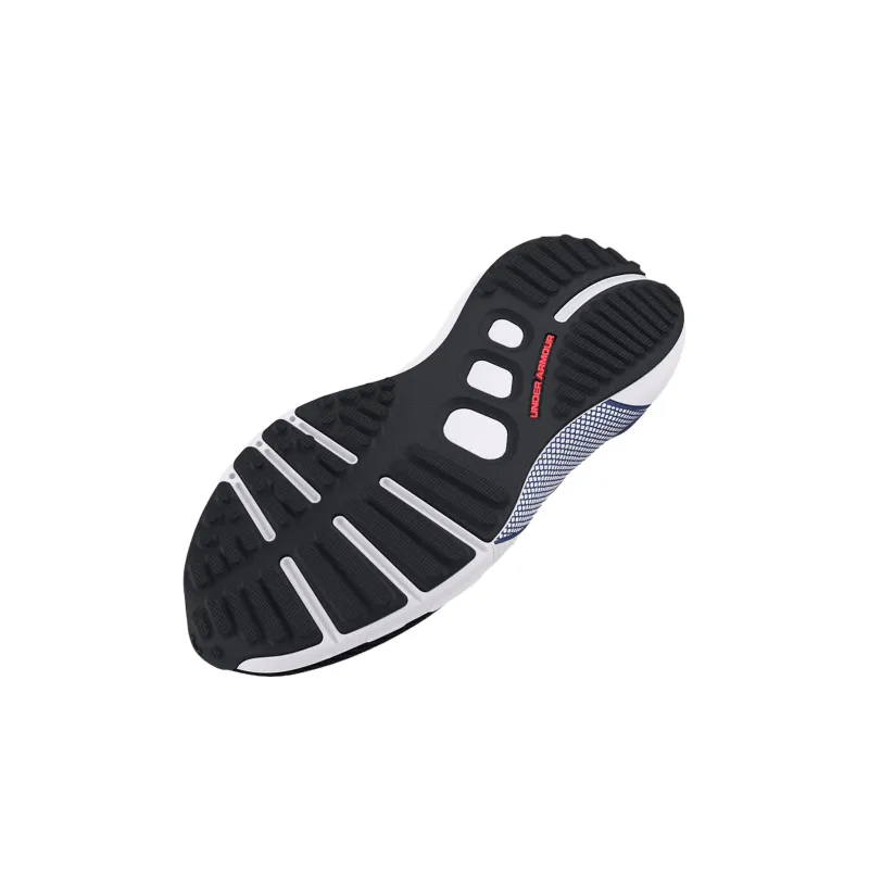 Under Armour HOVR Phantom 3 Slip Resistant Shock Absorbers Low Top Kids' Running Shoes Black Purple Kids'-4
