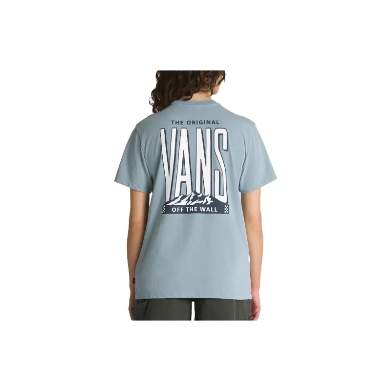 Vans TALL TYPE MOUNTAIN T-Shirts Women's Blue-4