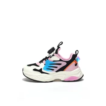 PONY Durable Breathable Kids Lifestyle Shoes Pink Black Kids'