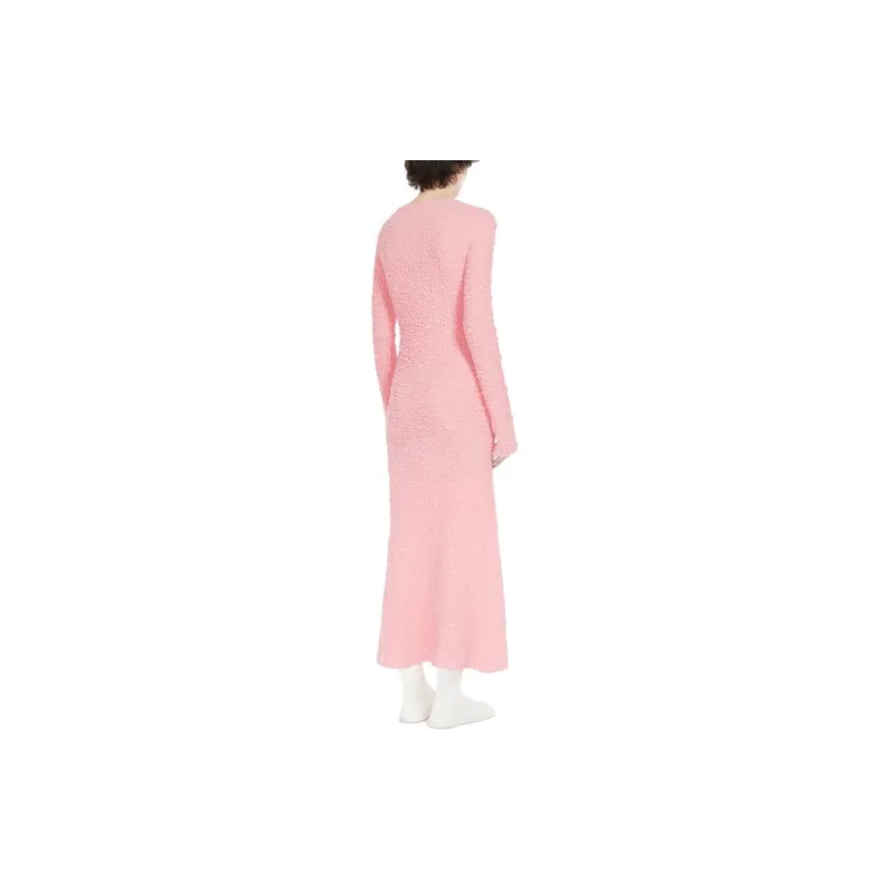 SportMax Long-Sleeved Dresses Women's Pink-1