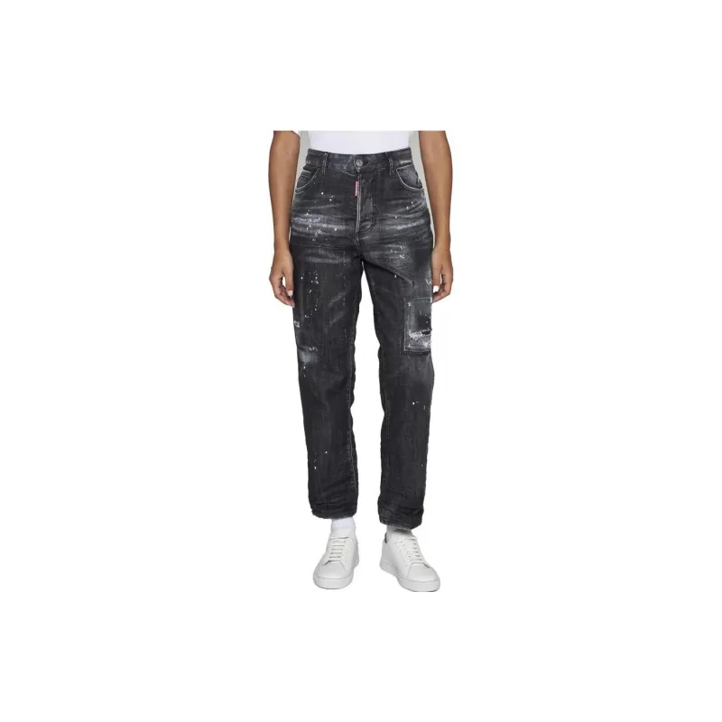DSQUARED 2 1964 Distressed Slim-Fit Jeans-2
