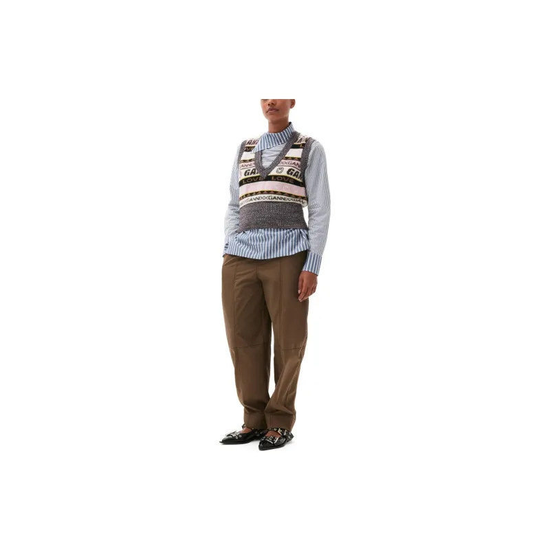 GANNI Vests Women's Multicolor-2