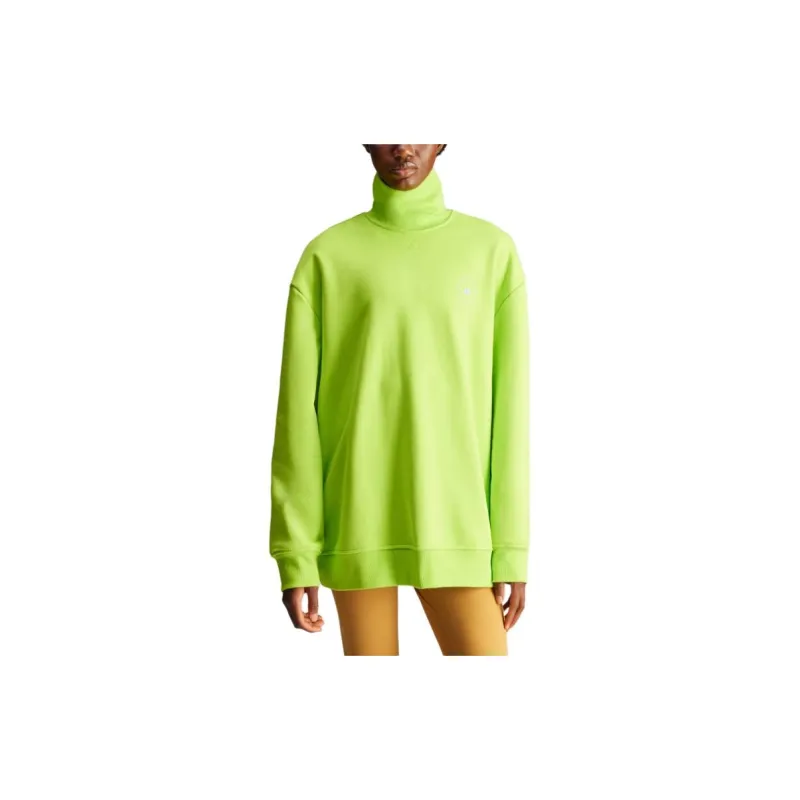 Adidas x STELLA MCCARTNEY FW24 Sweatshirt Women's Neon Green-2