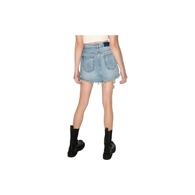 Ksubi Casual Short Skirts Women's Blue-1
