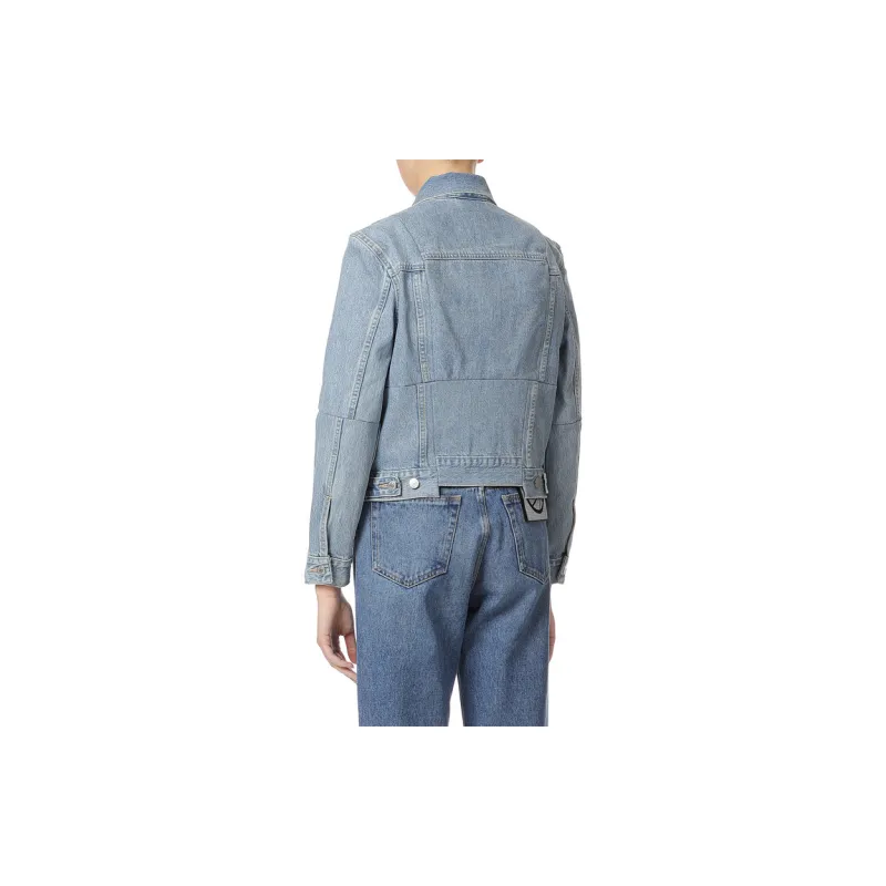 Vetements Denim Jackets Women's Blue-3