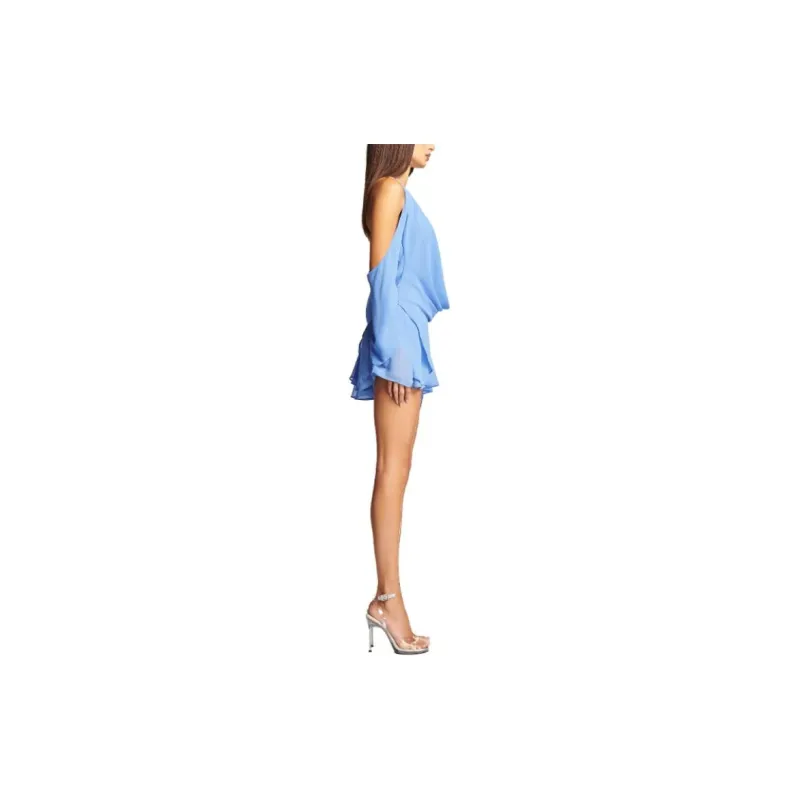 I.AM.GIA ROSANNA MINI DRESS Long-Sleeved Dresses Women's BLUE/Blue-3