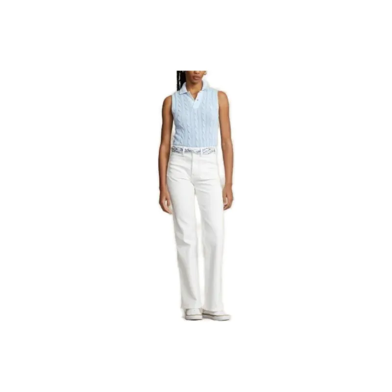 Polo Ralph Lauren Polo Pony Cable knit Polo Top-1