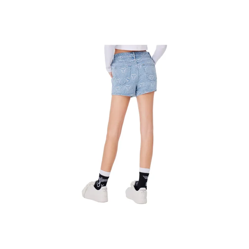 Boy London Denim Shorts Women's Blue-3