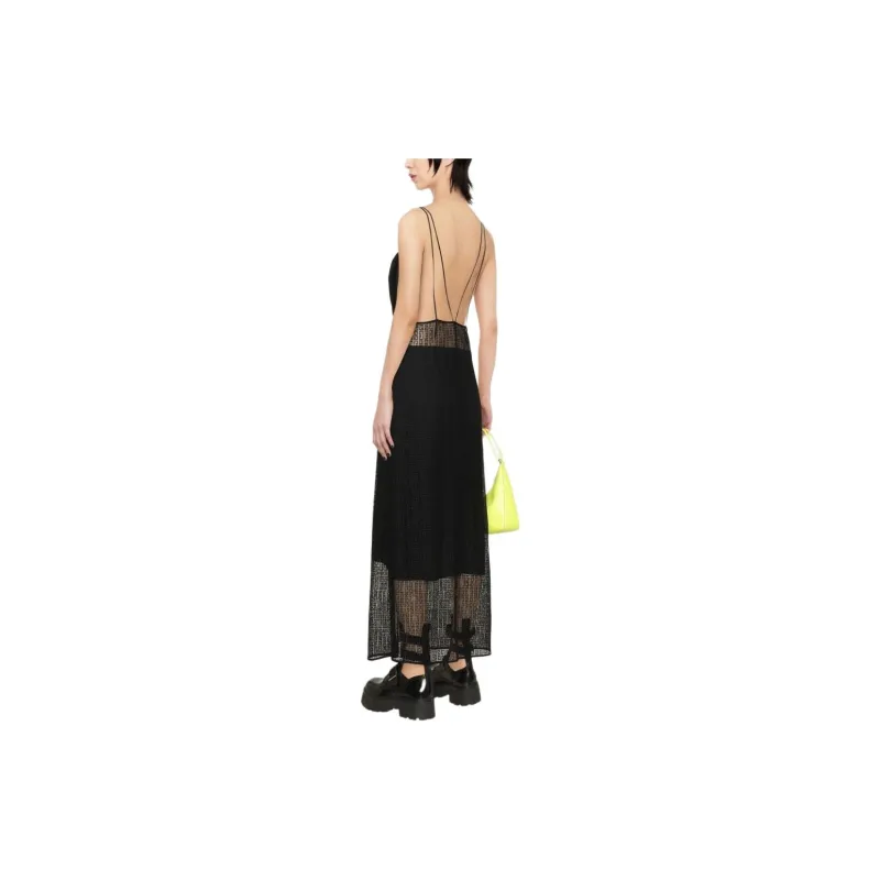 Givenchy 4G-motif Semi-sheer Maxi Dress-2