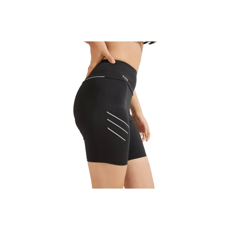 GUESS Dalia Biker Shorts Casual Shorts Women's Black-4