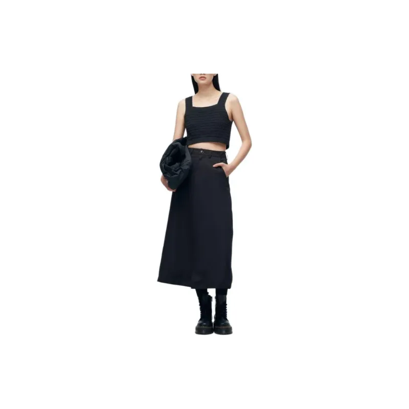 GAP Tank Tops Women's Charcoal Black-1