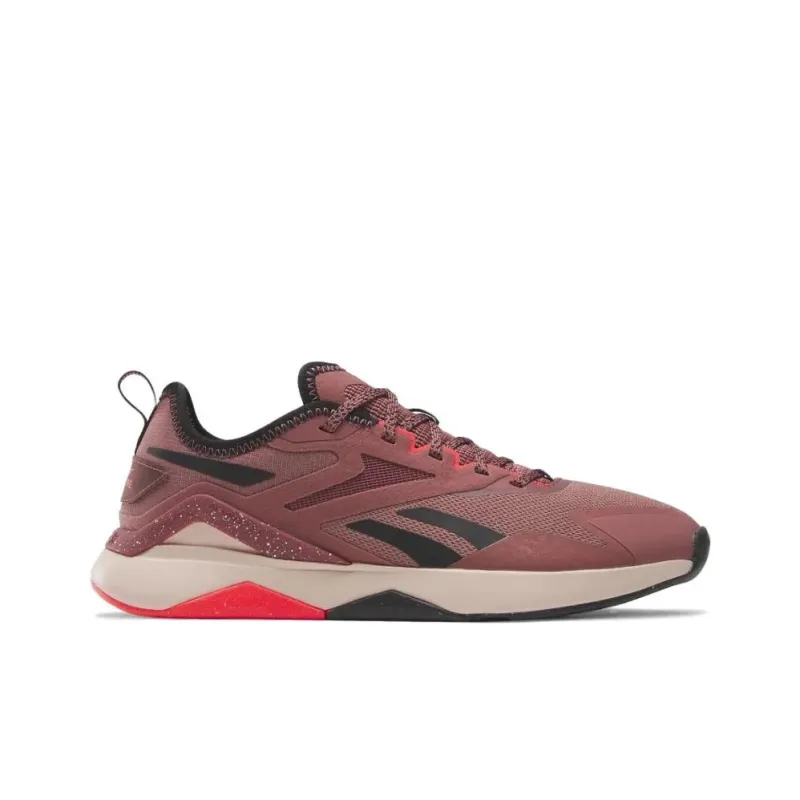 Reebok Nanoflex Adventure Tr 2 'Burgundy Beige Black' Women's-1