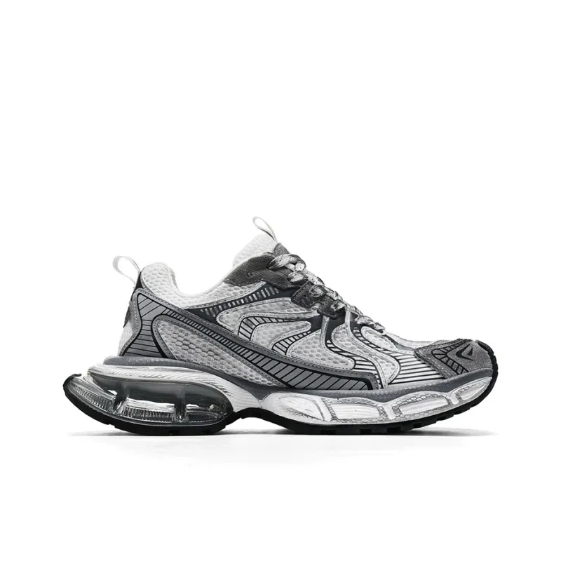 BASLS Fashion Casual Shoes Ankerle Breathable Height Increase Low Top Chunky Sneakers Unisex-30