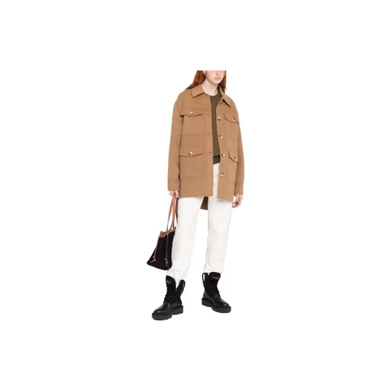MICHAEL KORS Coats Women's Brown-2