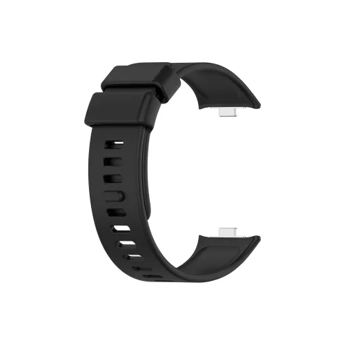 FZRT Xiaomi Red Beige Compatibility Watch Band Quick Release Silicone One Piece Strap Silicone Material