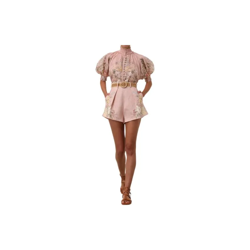 Zimmermann Waverly Short-Sleeved Blouse-1