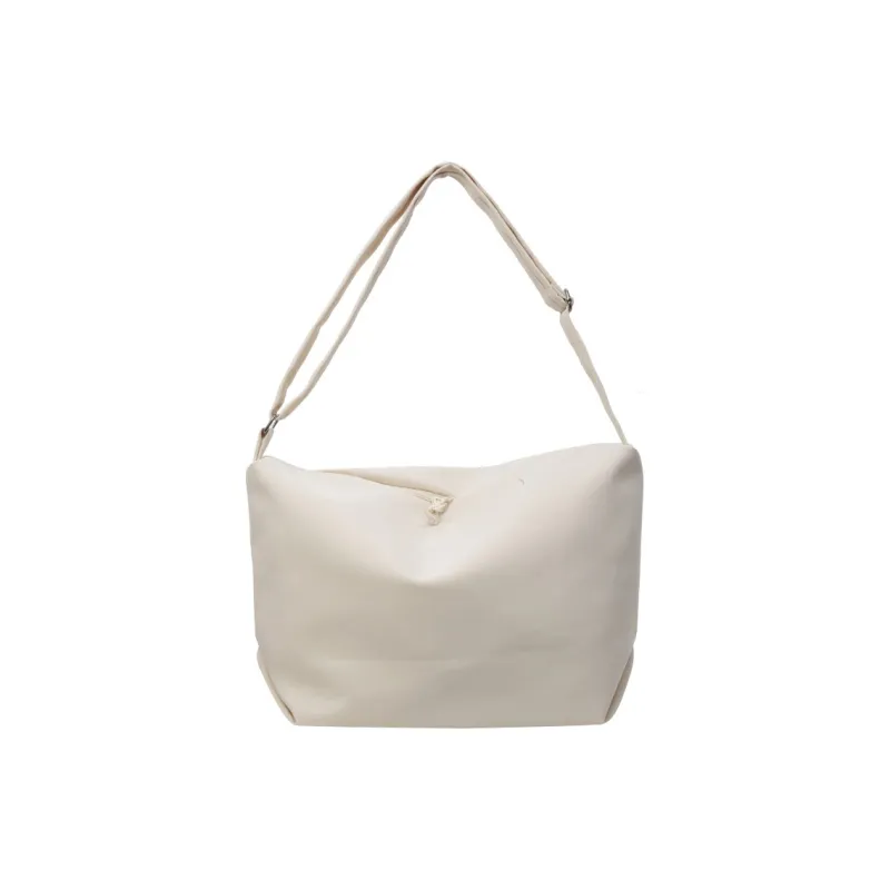 Parker Bear Fabric Shoulder Bag Crossbody Bag Regular Unisex Light Green/Ecru/Black/Khaki/Taro Color-3