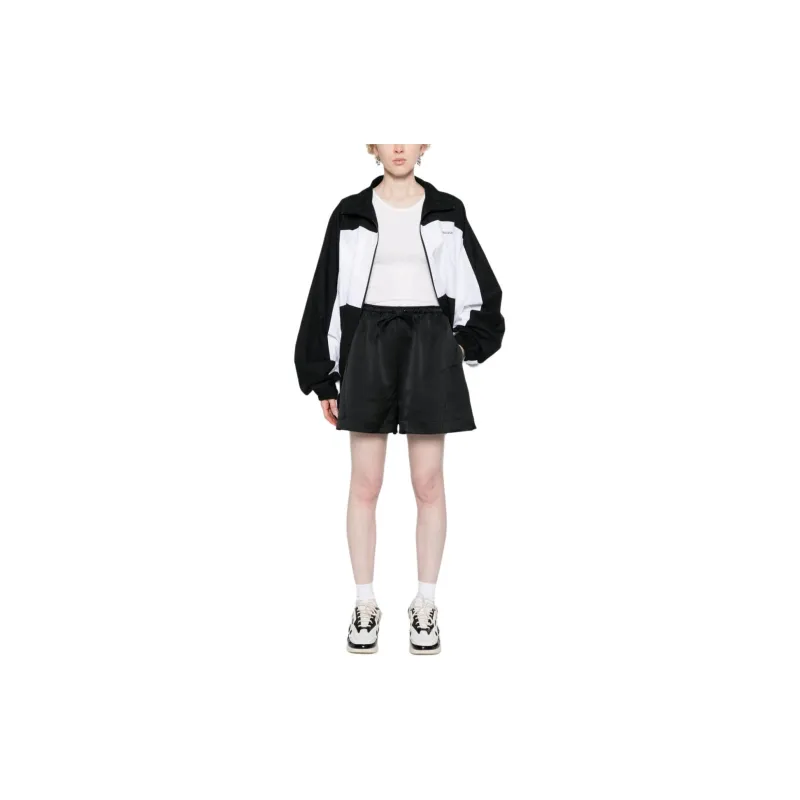 Y 3 Seersucker texture Track Shorts-1